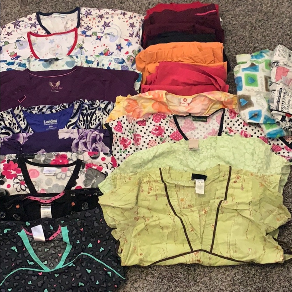 Lot of scrubs.